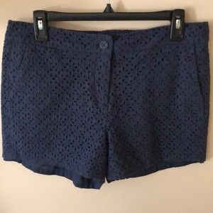 Eyelet shorts